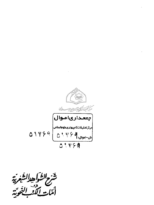 كتاب شرح الشواهد الشعرية في أمات الكتب النحوية لمحمد حسن شراب PDF